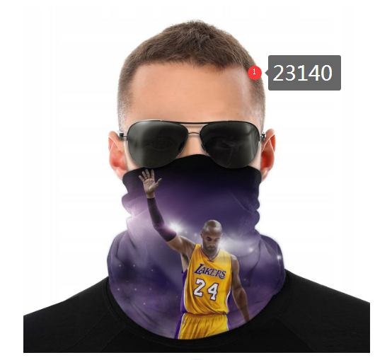 NBA 2021 Los Angeles Lakers #24 kobe bryant 23140 Dust mask with filter->->Sports Accessory